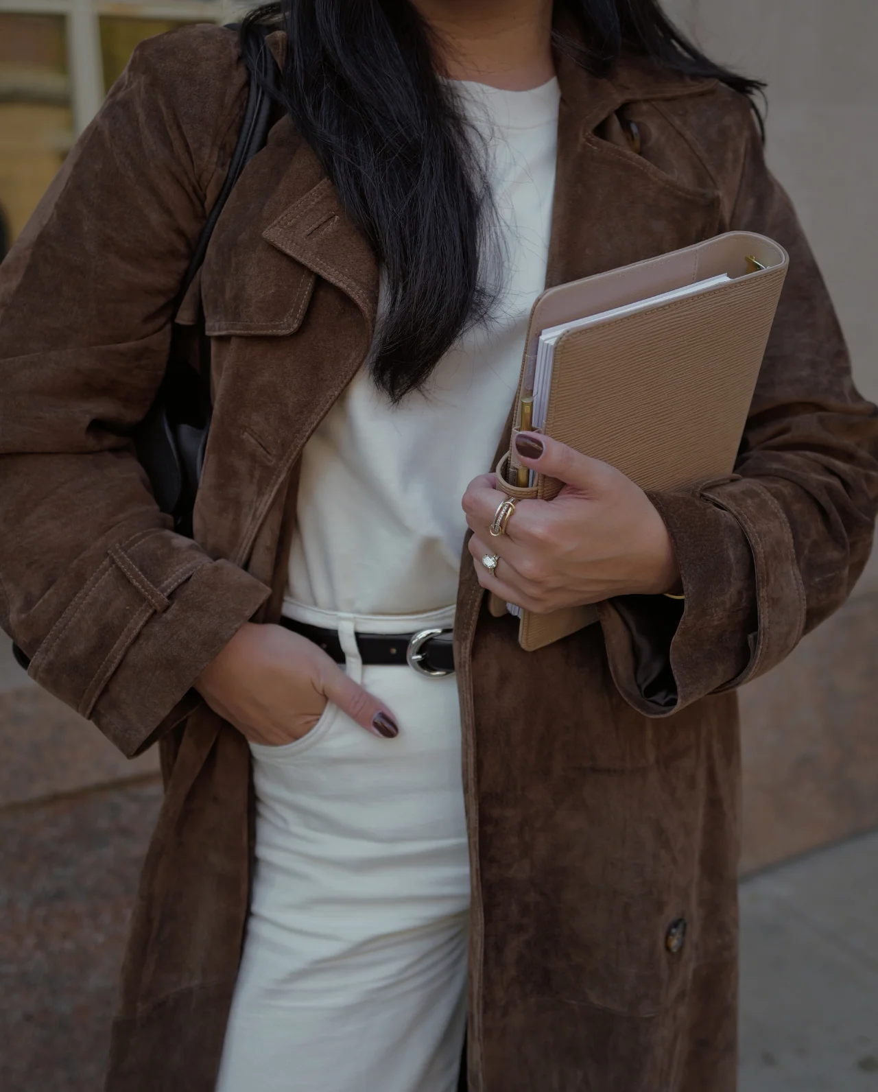 Alyssa Lenore x The Line Epi Leather Agenda | A5 size (6-Ring Planner) - Image 13