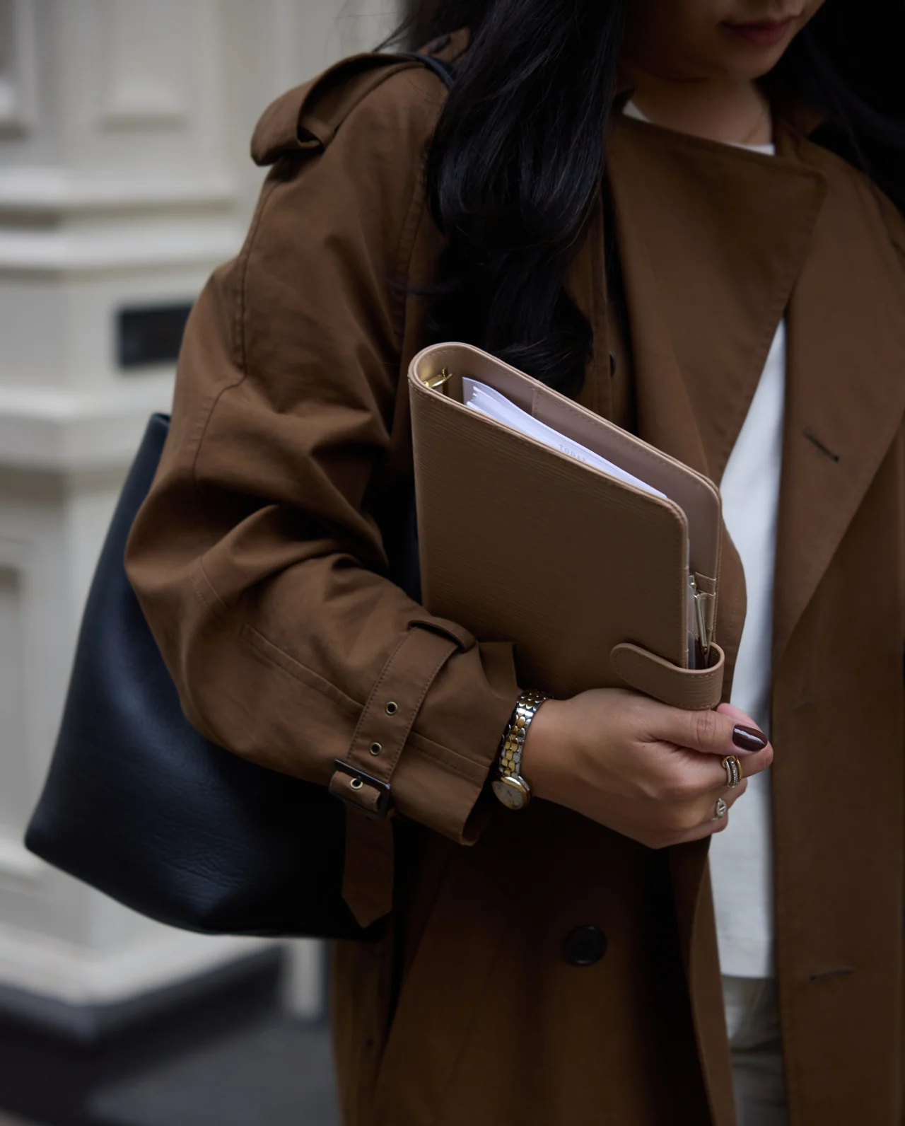 Alyssa Lenore x The Line Epi Leather Agenda | A5 size (6-Ring Planner) - Image 15