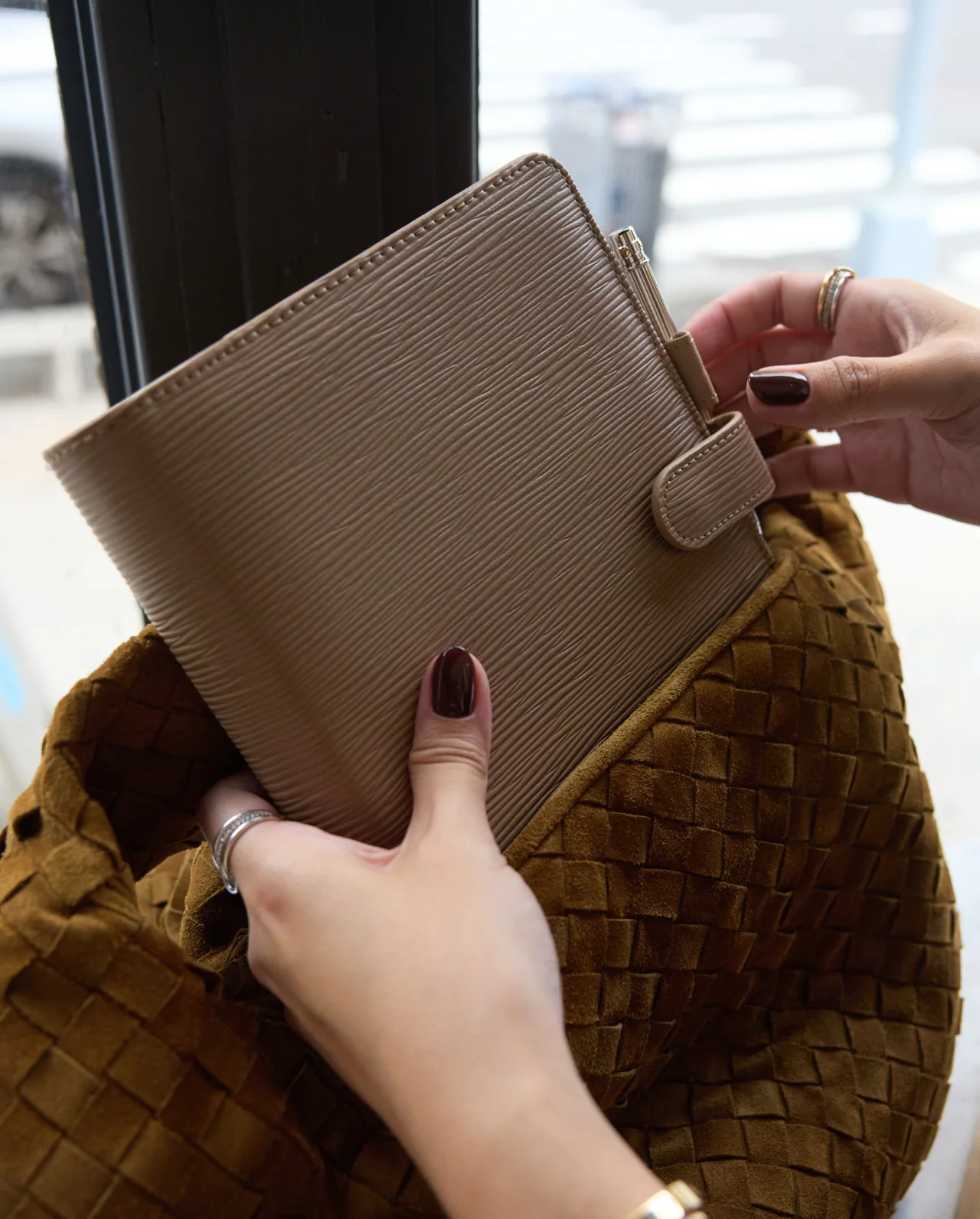 Alyssa Lenore x The Line Epi Leather Agenda | A5 size (6-Ring Planner) - Image 16