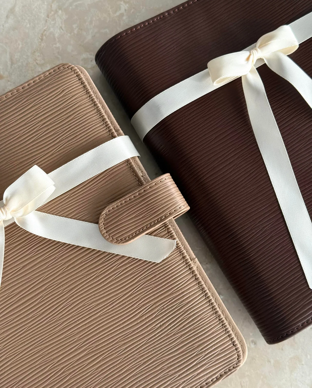 Alyssa Lenore x The Line Epi Leather Agenda | A5 size (6-Ring Planner) - Image 17