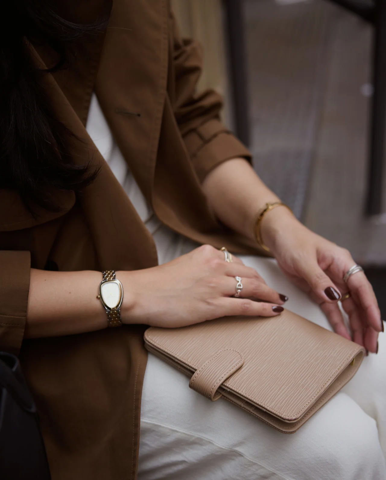 Alyssa Lenore x The Line Epi Leather Agenda | Personal size (6-Ring Planner) - Image 8