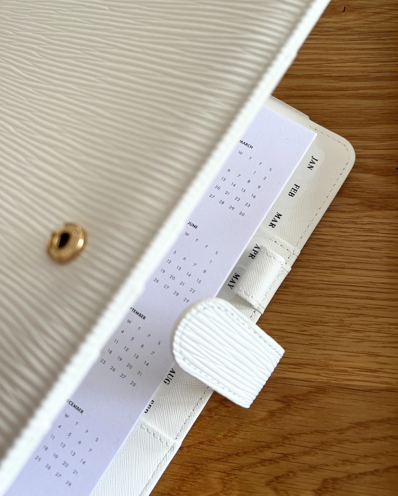 Classic Monthly Side Tab Planner Dividers (Set of 12) - Image 3