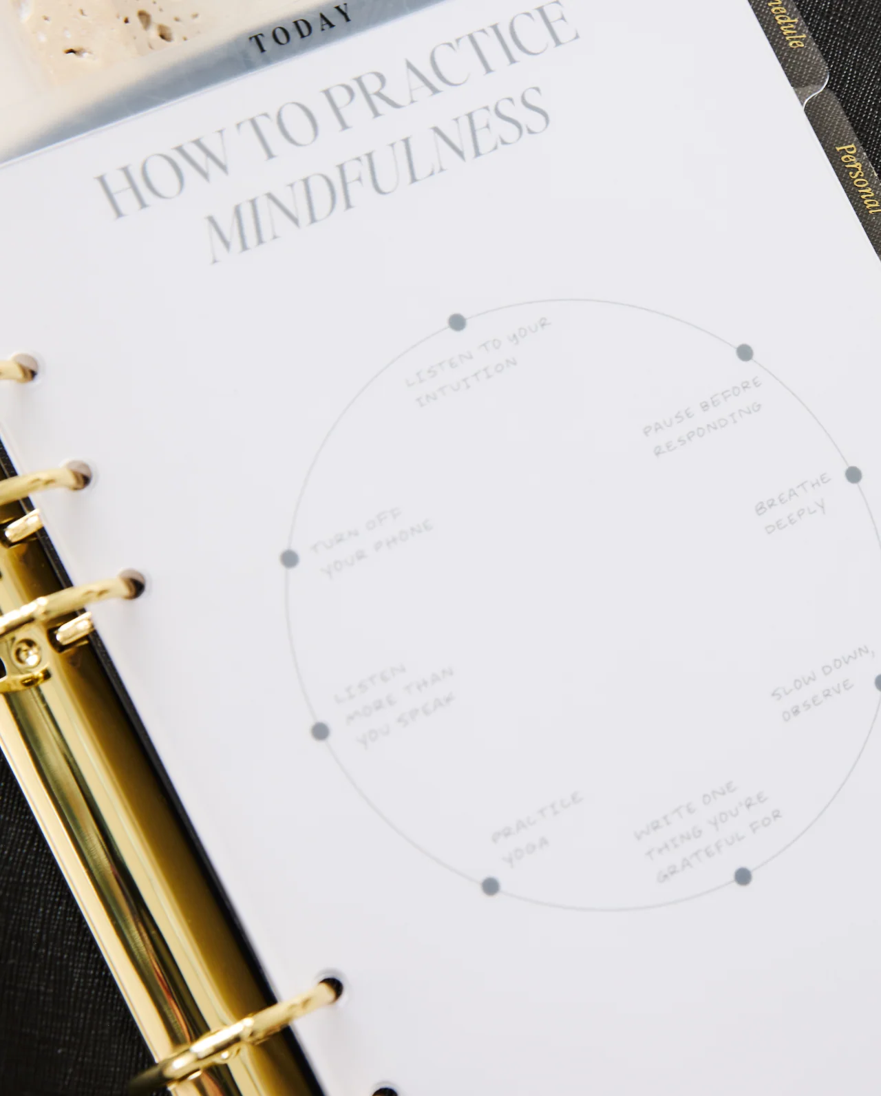 Classic Today Top Tab Planner Divider - Image 3