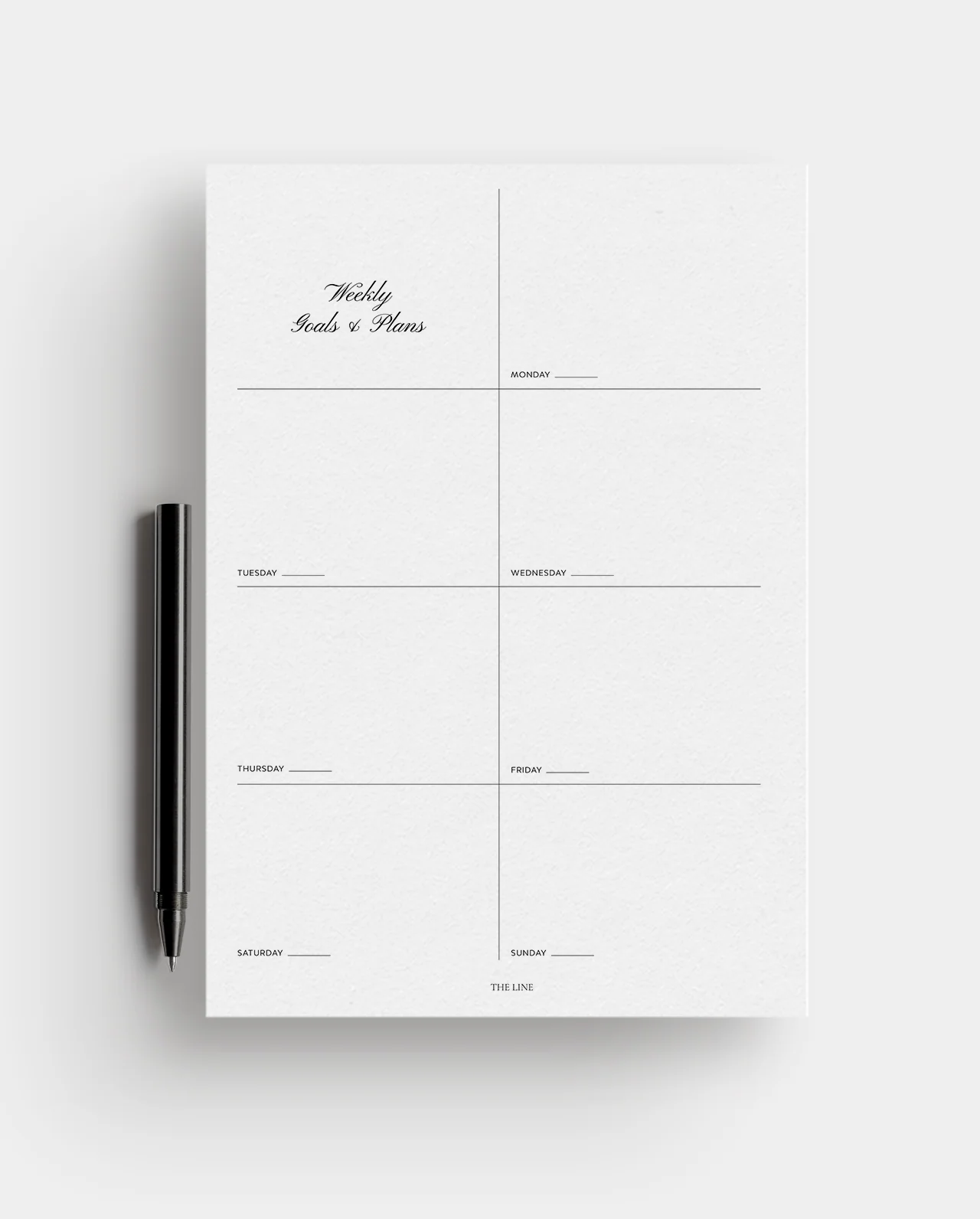 Essential Weekly Goals and Plans Planner Inserts - Image 4