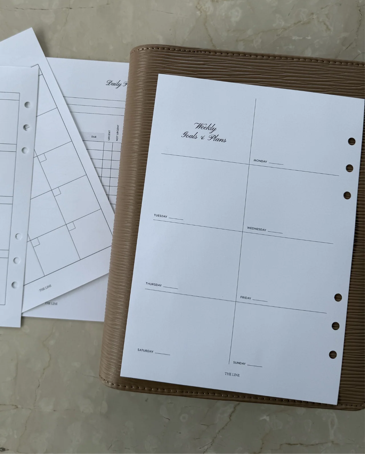 Essential Weekly Goals and Plans Planner Inserts - Image 6