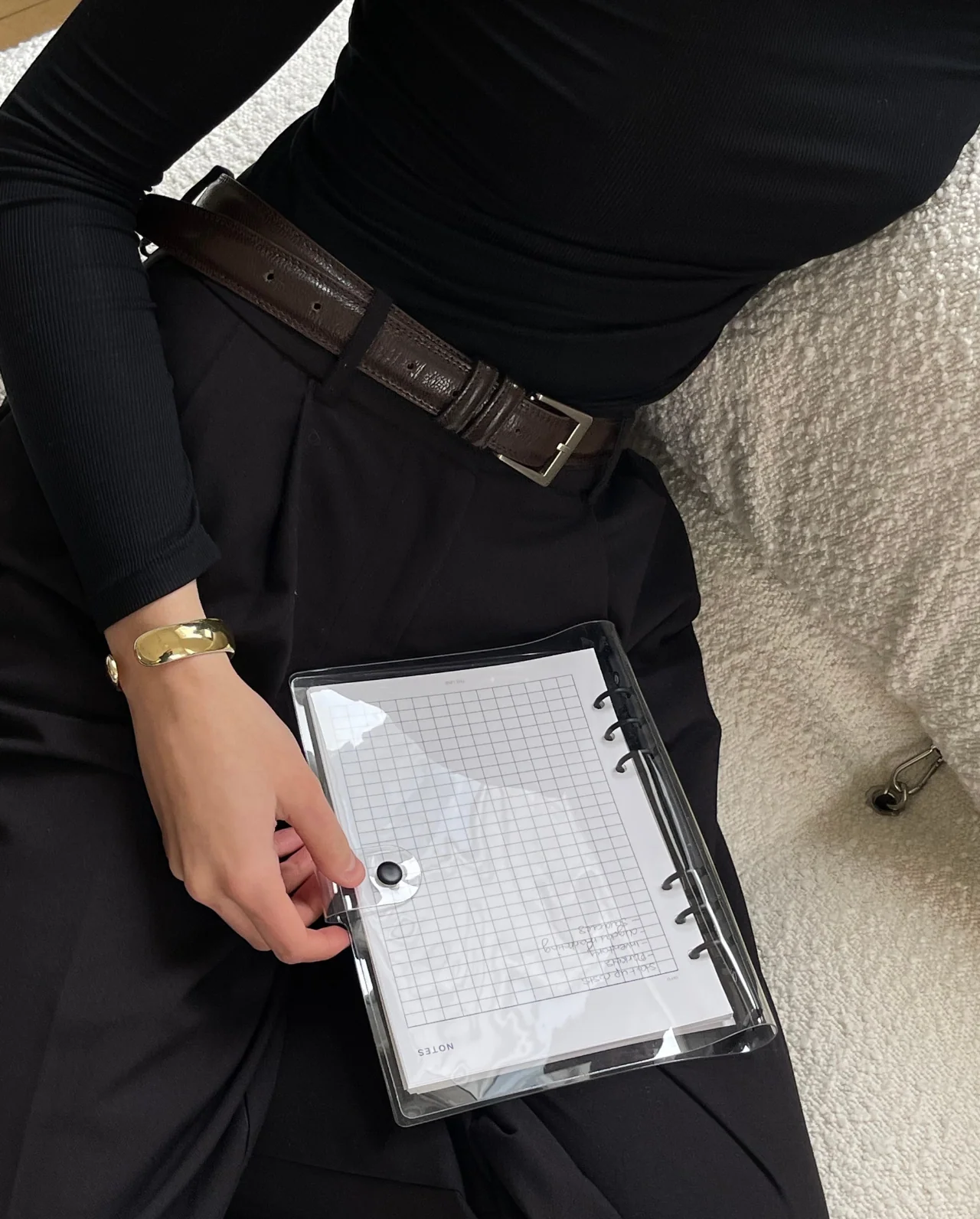 The Clear Agenda | A5 size (6-Ring Planner) - Image 3