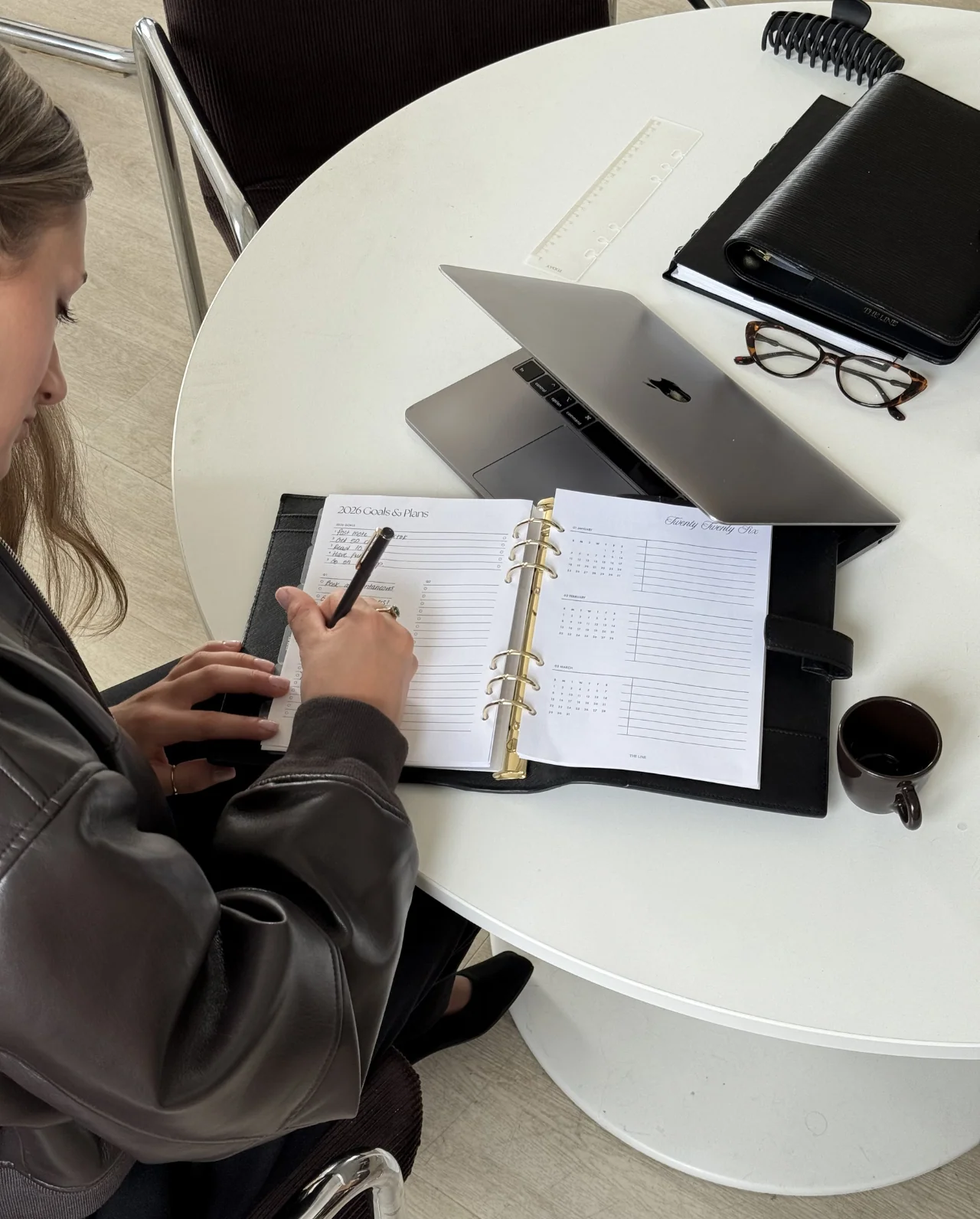 The Leather Agenda | A5 size (6-Ring Planner) - Image 3