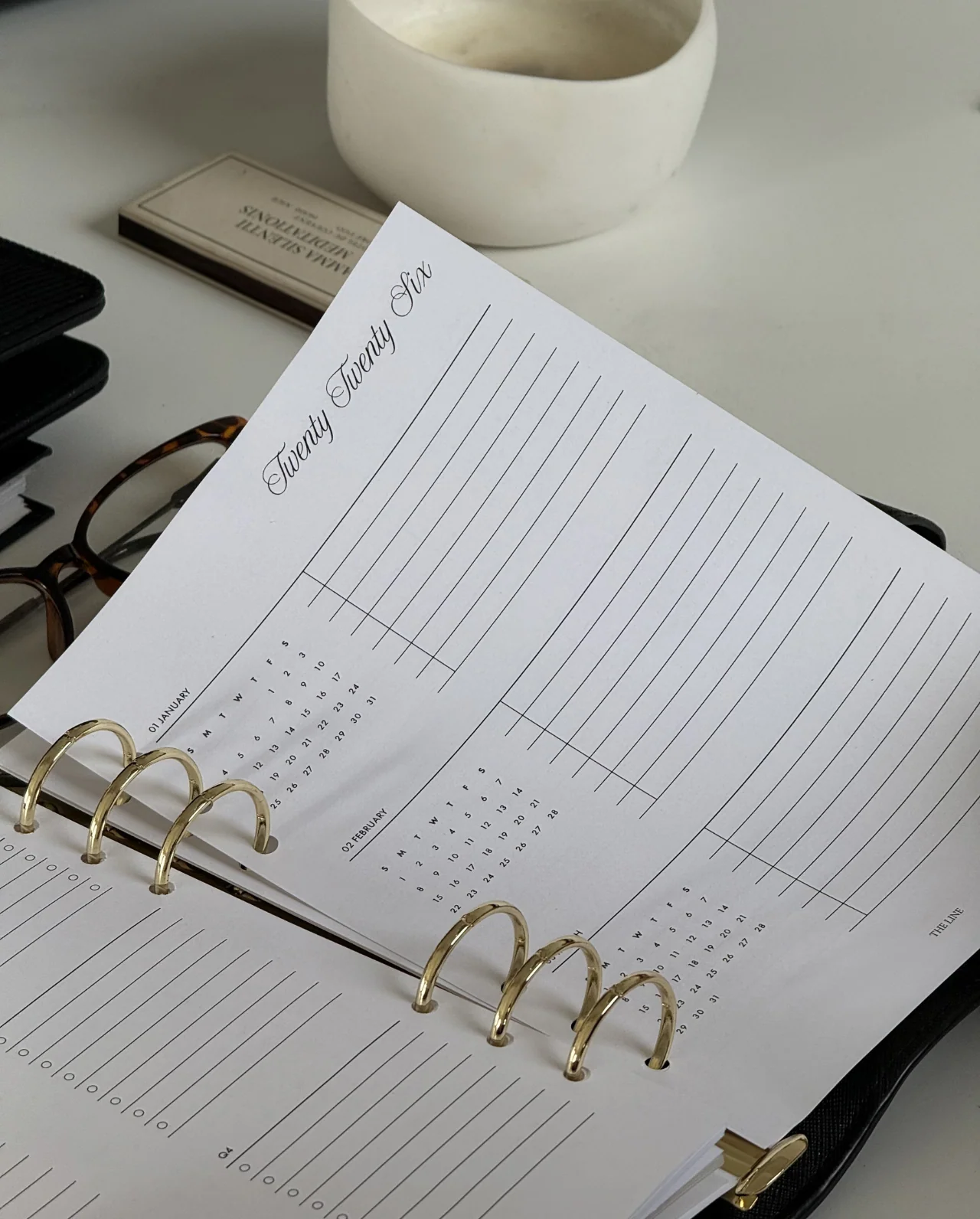 The Leather Agenda | A5 size (6-Ring Planner) - Image 5
